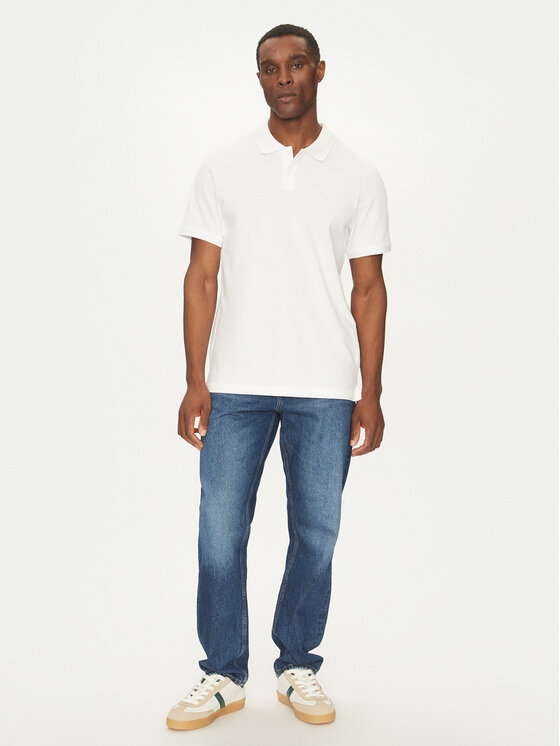 Mustang Mustang Poloshirt Palco 1016293 Weiß Regular Fit