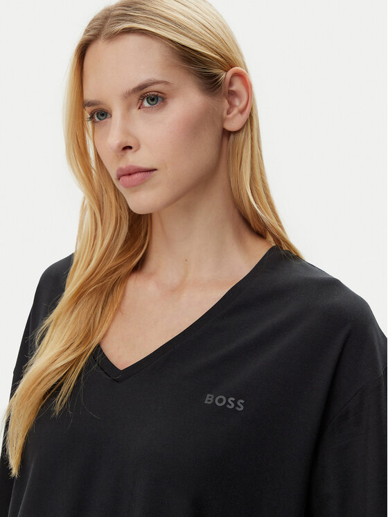 BOSS BOSS Marškinėliai CP Stripe 50535723 Juoda Relaxed Fit