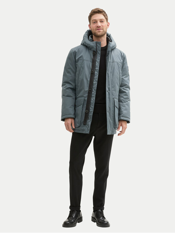 Tom Tailor Tom Tailor Žieminė striukė 1041321 Tamsiai mėlyna Regular Fit