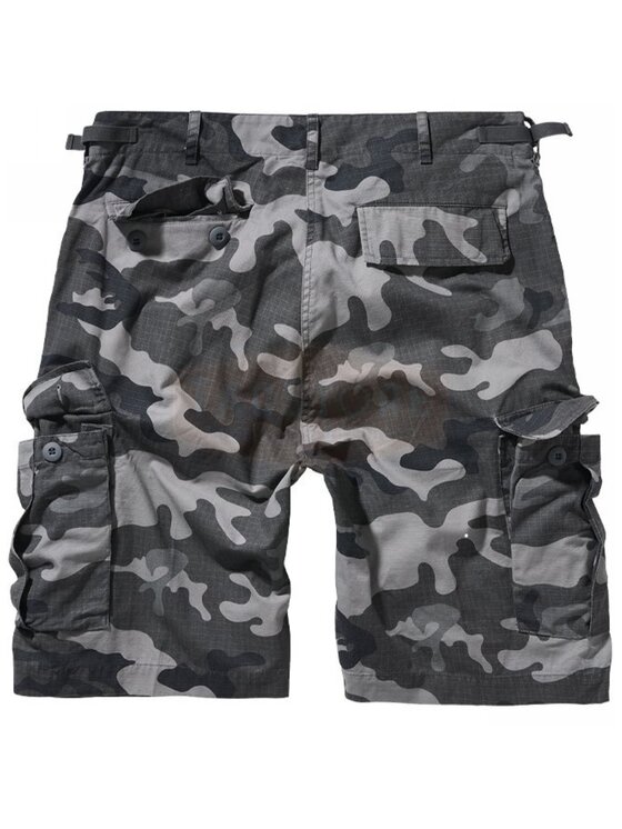 Brandit Brandit Spodnie materiałowe 2019.222 Szary Regular Fit