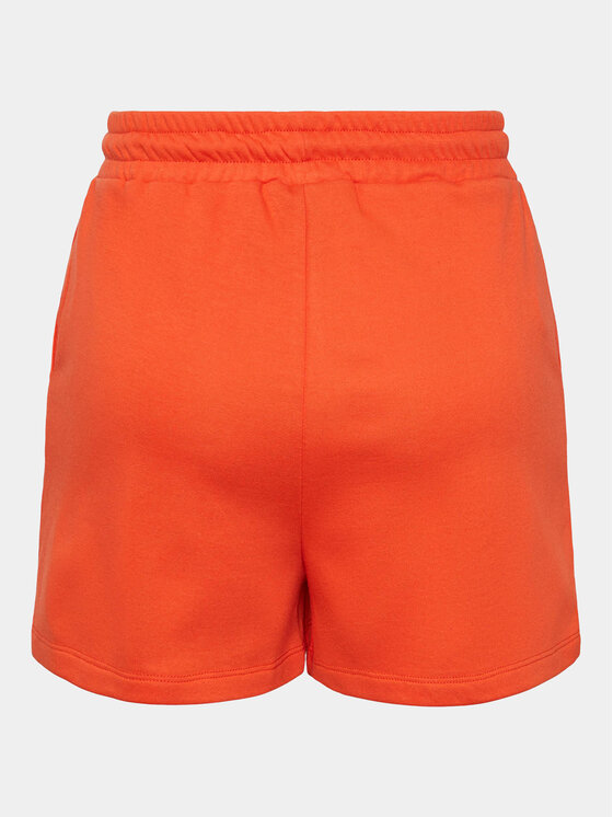 Pieces Pieces Pantaloni scurți sport Chilli Summer 17118868 Portocaliu Regular Fit