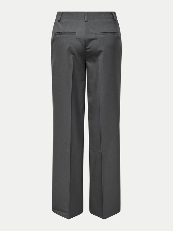 ONLY ONLY Pantaloni di tessuto Lalana 15334247 Grigio Wide Leg