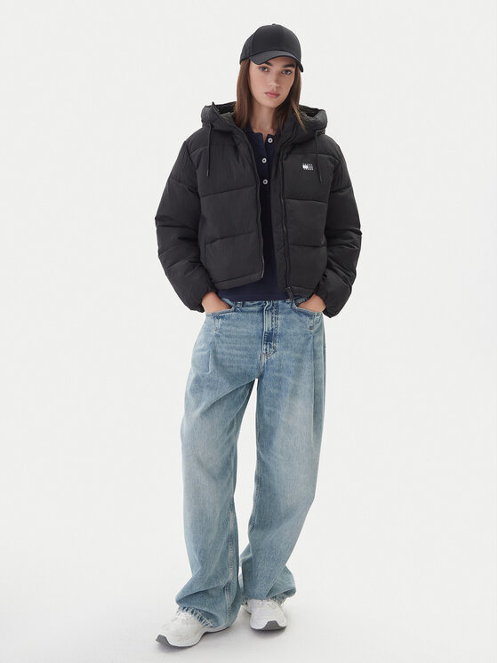 Tommy Jeans Tommy Jeans Kurtka zimowa DW0DW21625 Czarny Regular Fit