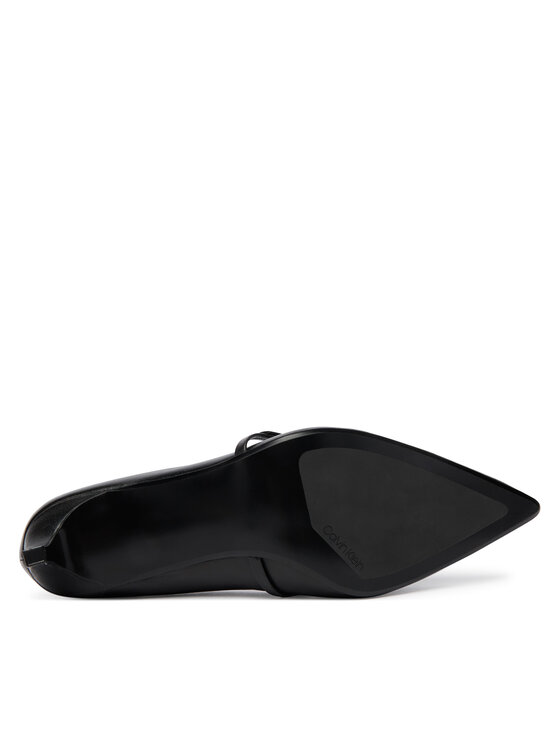 Calvin Klein Calvin Klein Pantofi pumps Ess Stiletto 70 Mj Lth Hdw HW0HW02952 Negru