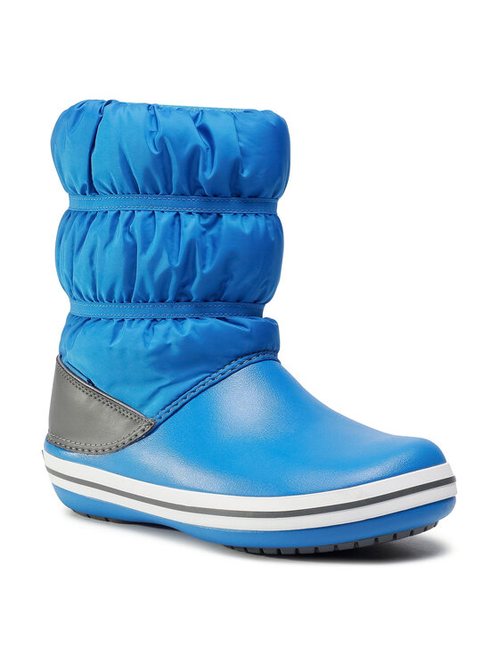 Crocs Śniegowce Crocband Winter Boot K 206550 Niebieski