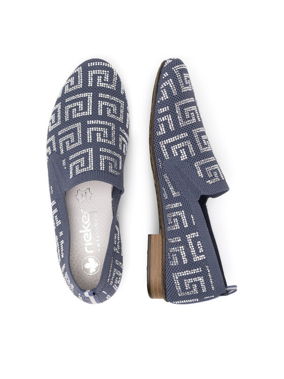 Rieker Rieker Loaferke 51953-12 Modra