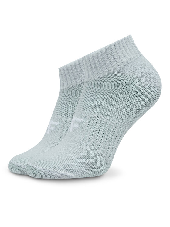 4F 4F 5er-Set niedrige Kindersocken 4FJWAW23USOCF231 Grau