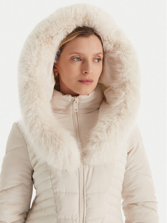 Guess Guess Winterjacke W4BL61 WGLZ0 Beige Slim Fit