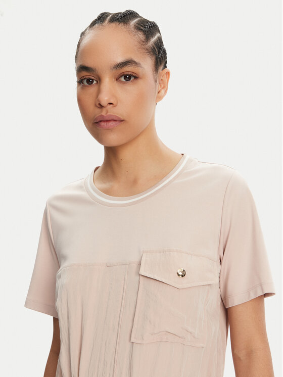 Liu Jo Sport Liu Jo Sport Každodenné šaty TA5128 T2921 Béžová Regular Fit