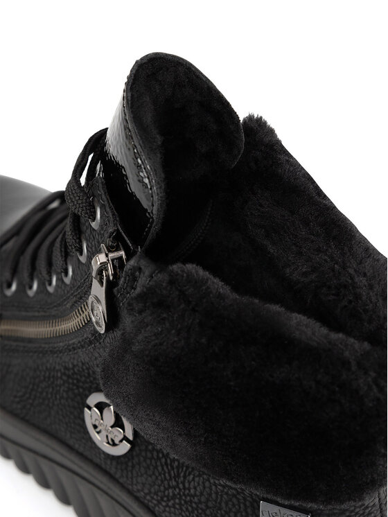Rieker Rieker Botine N2505-00 Negru