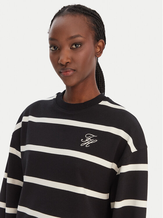 Tommy Hilfiger Tommy Hilfiger Džemperis WW0WW48431 Juoda Regular Fit