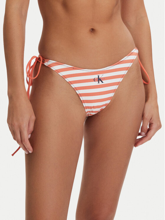Calvin Klein Swimwear Calvin Klein Swimwear Spodnji del bikini LV00Q61215 Oranžna