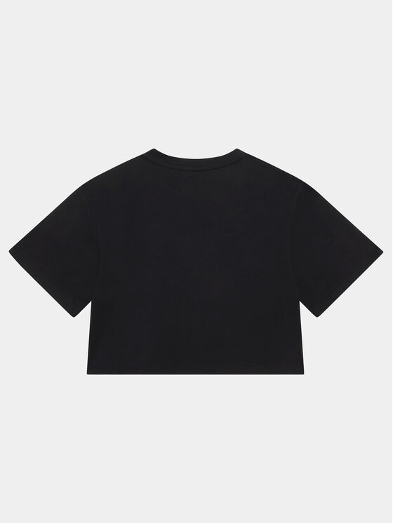 DKNY DKNY T-Shirt D35T18 S Czarny Regular Fit