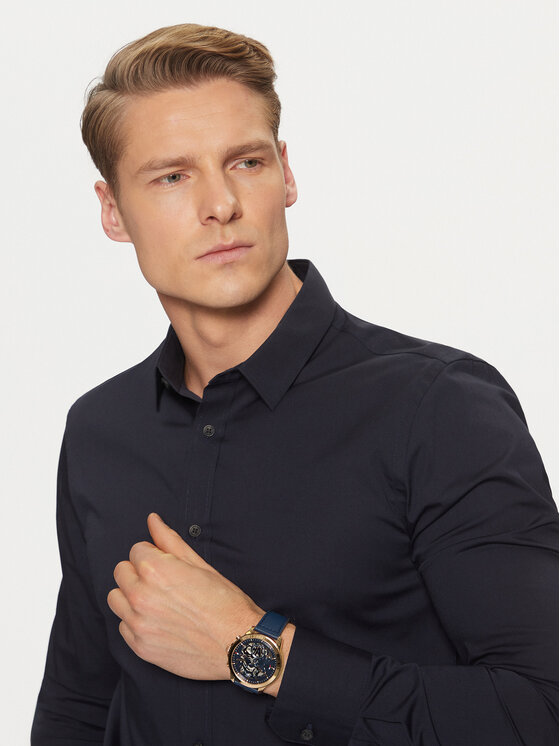 Tommy Hilfiger Tommy Hilfiger Ročna ura Henry 1710475 Mornarsko modra