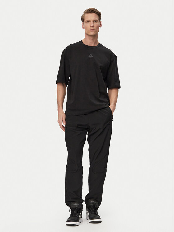 adidas adidas T-Shirt PrimeLift Workout JN3680 Czarny Oversize
