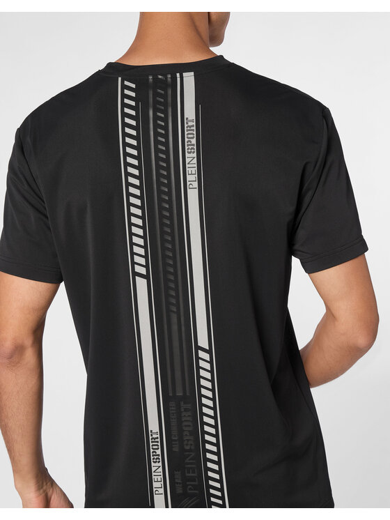 Plein Sport Plein Sport T-Shirt 14135 Czarny Regular Fit