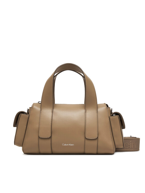 Calvin Klein Calvin Klein Geantă Webbing Strap Pocket Bag LV04F3291G Bej
