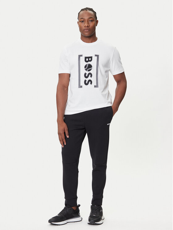 BOSS BOSS Majica Iconic TL 50543905 Bela Relaxed Fit