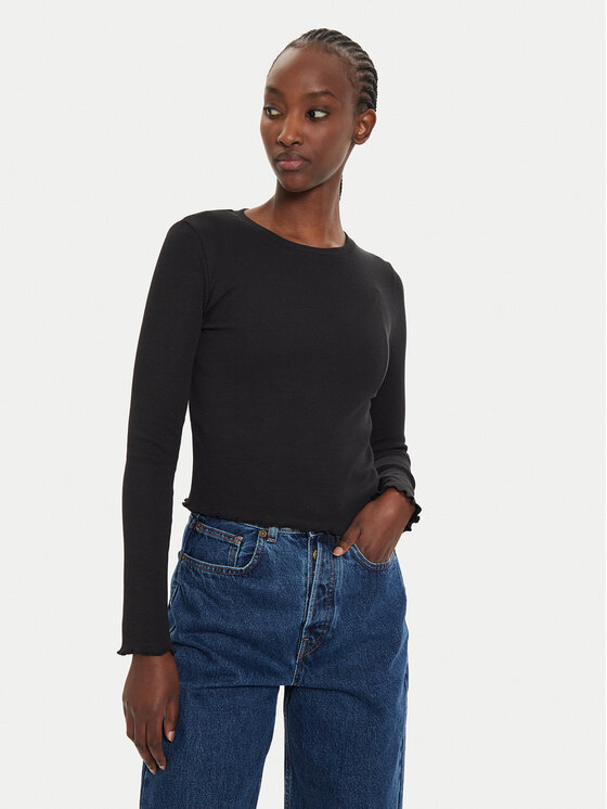 Brave Soul Brave Soul Μπλουζάκι LLT-624CATHY Μαύρο Regular Fit