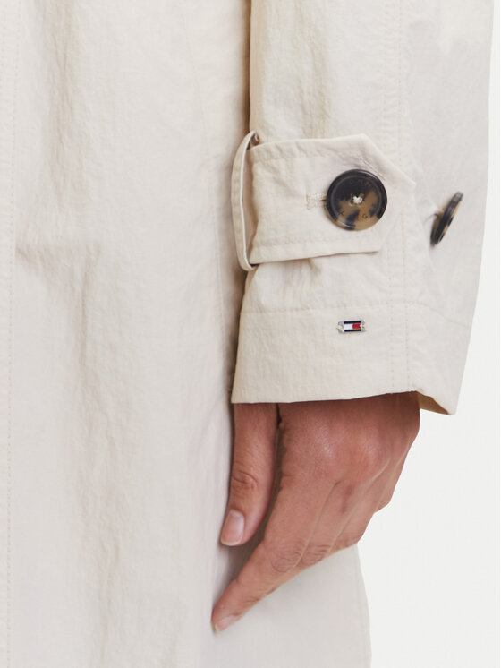 Tommy Hilfiger Tommy Hilfiger Viharkabát WW0WW45632 Bézs Oversize