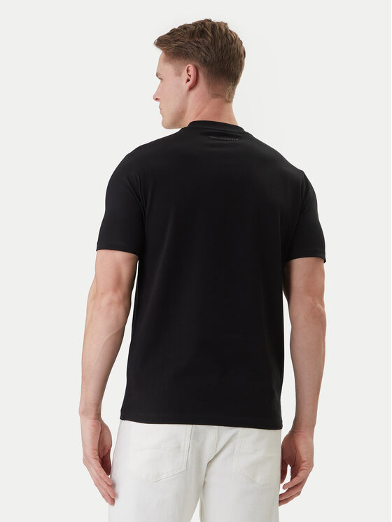 KARL LAGERFELD KARL LAGERFELD T-krekls 755036 562221 Melns Loose Fit