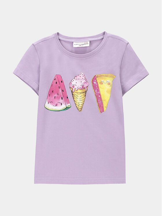 Coccodrillo Coccodrillo Tricou WC4143217VGA Violet Regular Fit