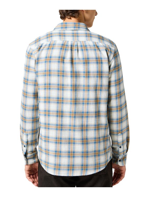 Wrangler Wrangler Camicia 112357227 Bianco Regular Fit