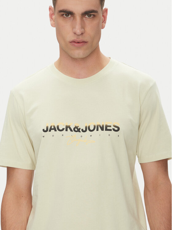Jack & Jones Jack & Jones T-Shirt Canggu 12281809 Zielony Regular Fit