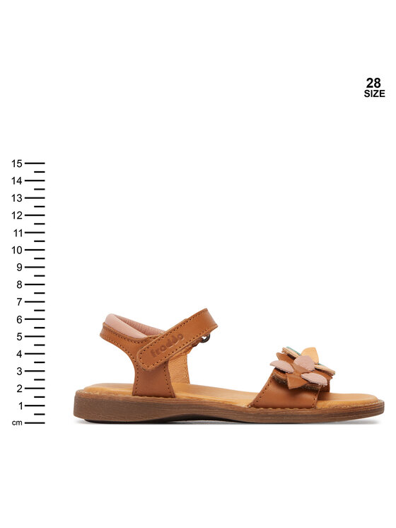 Froddo Froddo Sandali Lorine Flowers G3150251-41 M Marrone