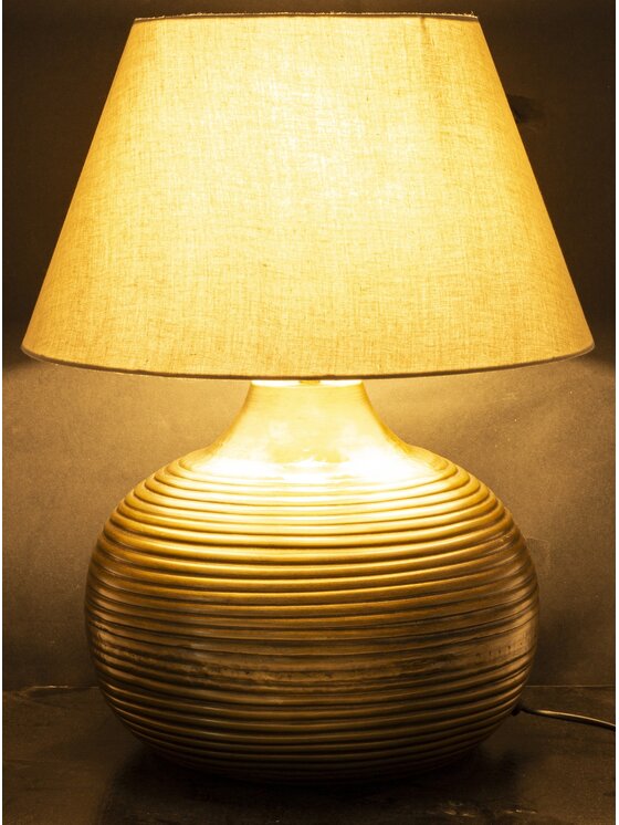 MIAhome MIAhome Lampa stołowa 51x40,5x40,5 cm TAVINI Złoty