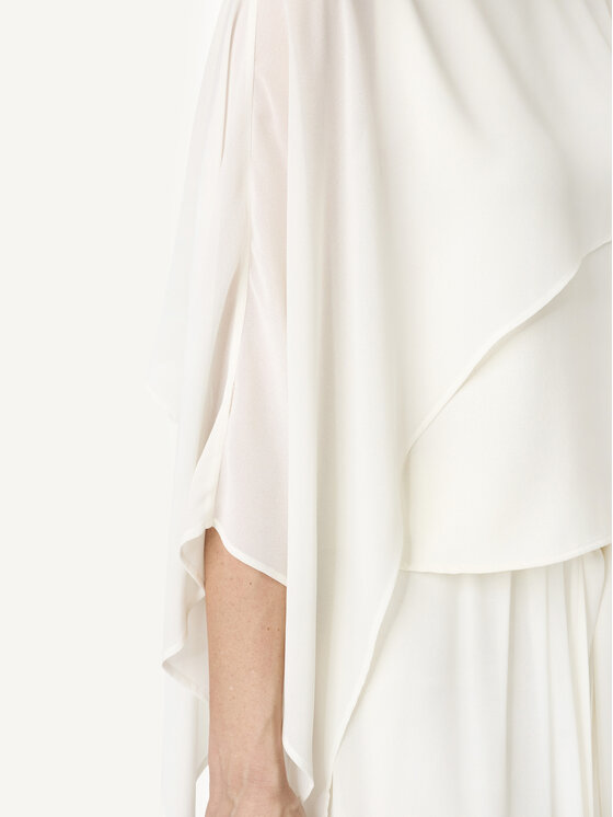 KMX KMX Bluzka 504110009 Écru Loose Fit