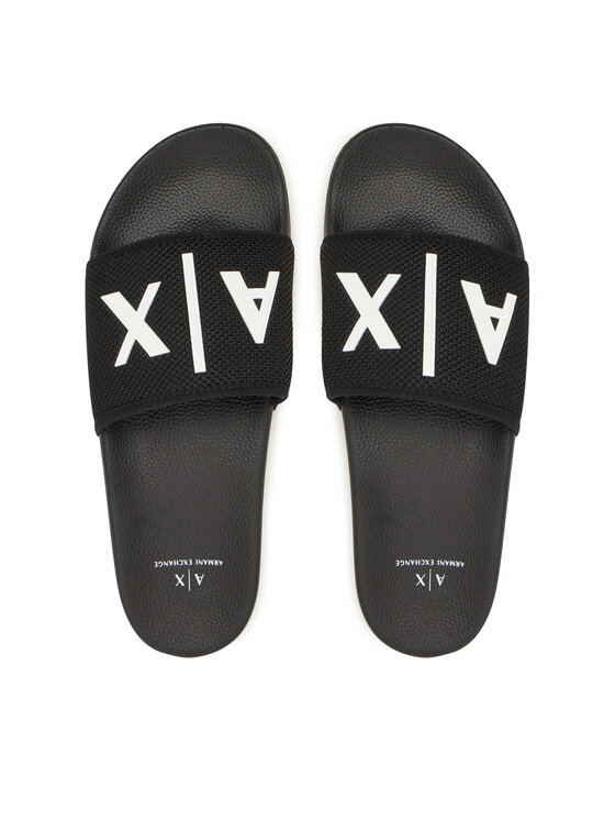 Armani Exchange Armani Exchange Papucs XUP001 XV820 S277 Fekete