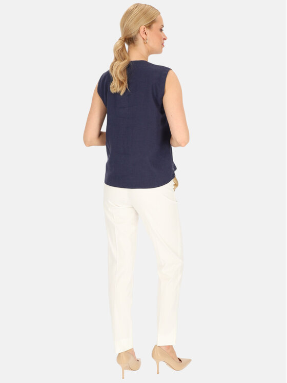 Gerry Weber Gerry Weber Bluzka 560060-31471 Granatowy Regular Fit