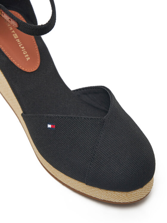 Tommy Hilfiger Tommy Hilfiger Espadrilles FW0FW08657 Fekete