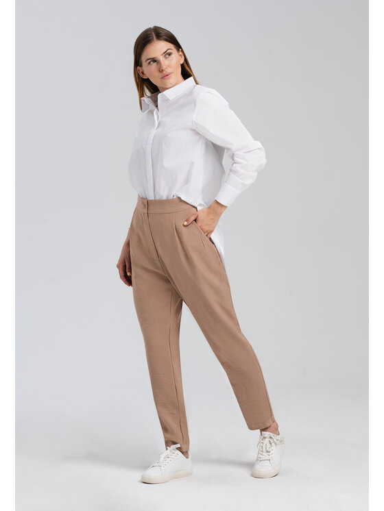 Look Made With Love Look Made With Love Koszula Havana Look 141 white Biały Over Fit