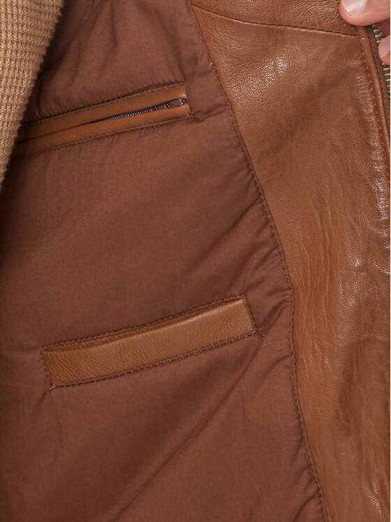 Serge Pariente Serge Pariente Lederjacke Maciej Braun Regular Fit
