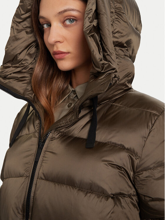 Bomboogie Bomboogie Пухено яке Rome GW6012TDLC5 Зелен Regular Fit