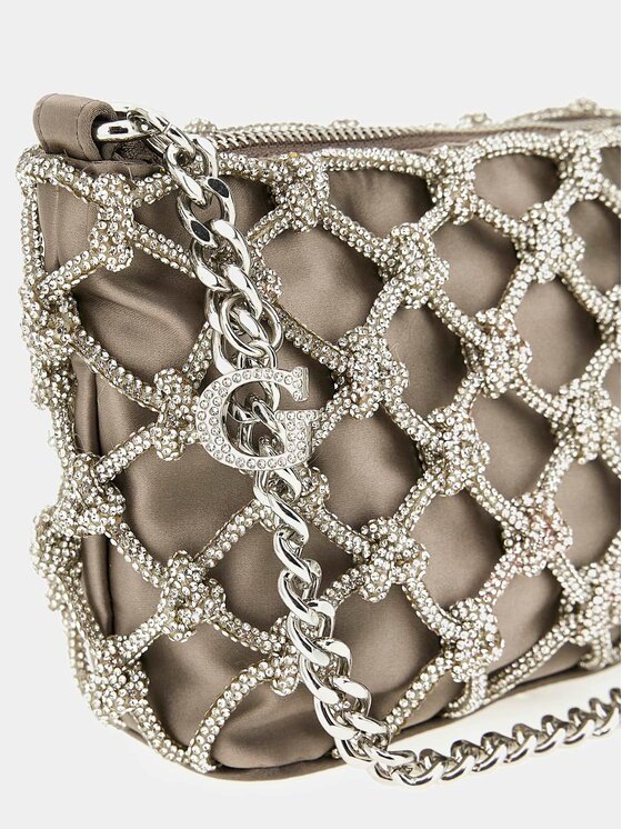 Guess Guess Torebka 168241 Srebrny