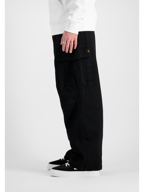 Alpha Industries Alpha Industries Spodnie cargo Aircraft Pant Czarny Relaxed Fit