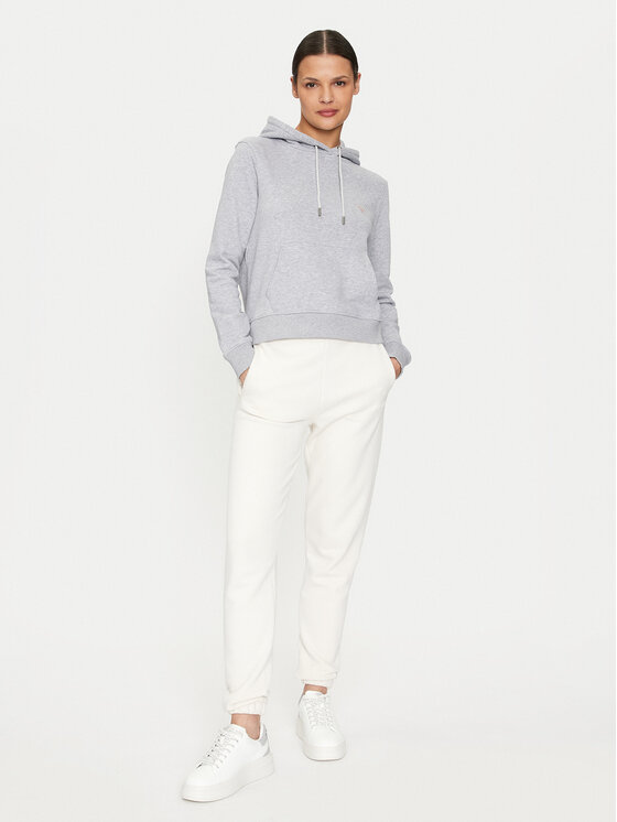 Guess Jeans Guess Jeans Majica dugih rukava W4YQ04 KC811 Siva Regular Fit