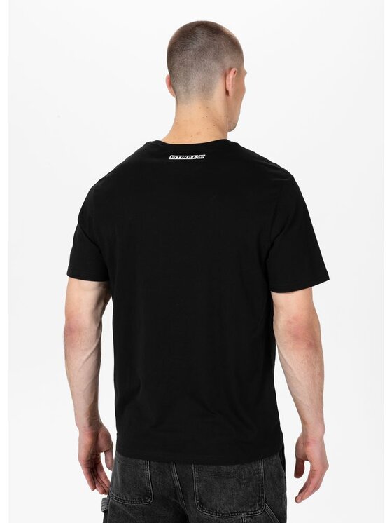 PITBULL PITBULL T-Shirt Koszulka Czarny Regular Fit