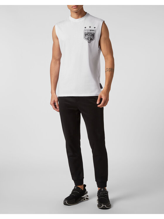 Plein Sport Plein Sport T-Shirt 2013 Biały Regular Fit