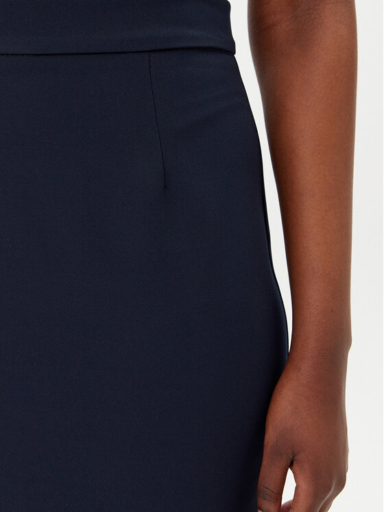 Maryley Maryley Φούστα pencil 25EB701/43BL Σκούρο μπλε Regular Fit