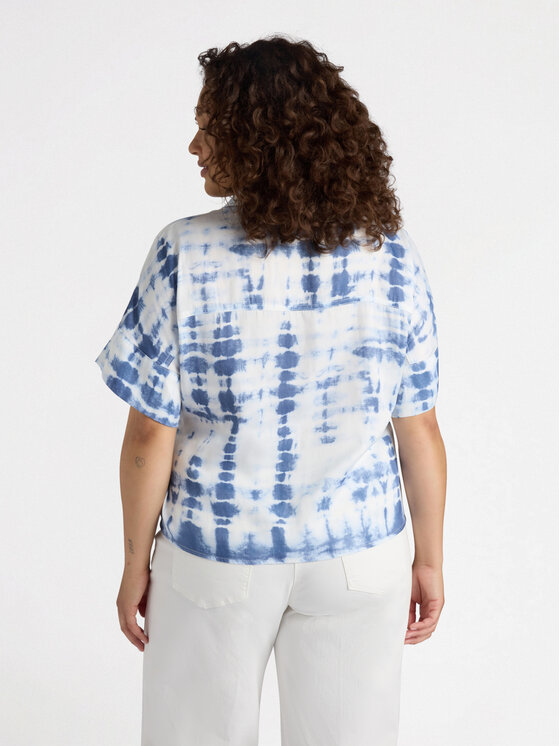 Fiorella Rubino Fiorella Rubino Camicia 5090T001327N0S1 Blu Boxy Fit