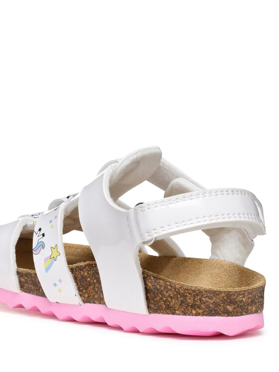 Geox Geox Sandały B Sandal Chalki B452RA 0FCHH C1000 M Biały