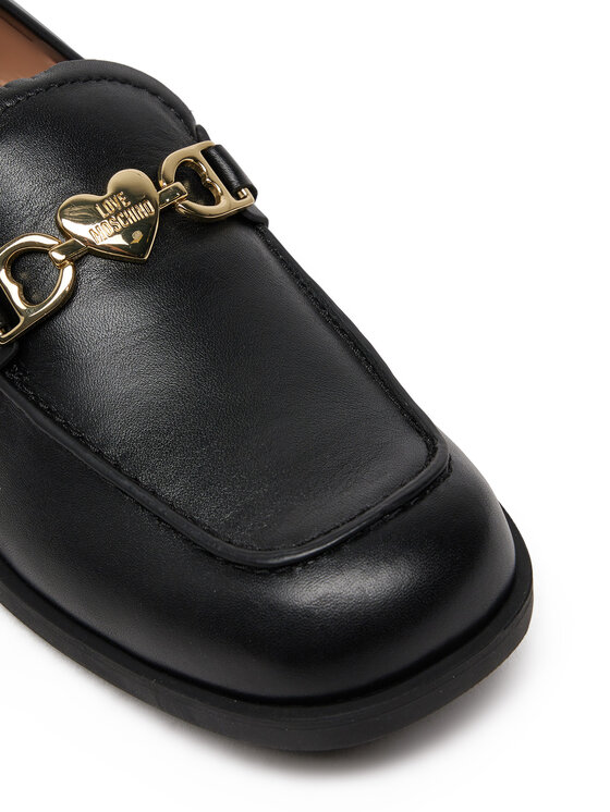 LOVE MOSCHINO LOVE MOSCHINO Loafersy JA10012G1MIA0000 Czarny
