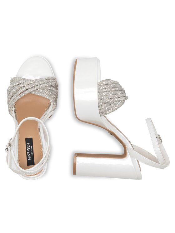 Nine West Nine West Sandały WFA2736-1 Biały
