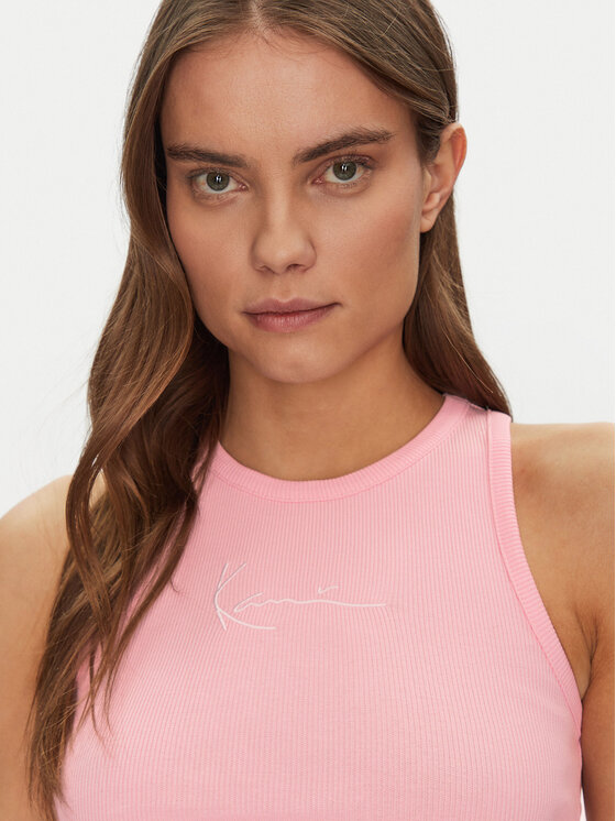 Karl Kani Karl Kani Marškinėliai 61310125 Rožinė Cropped Fit
