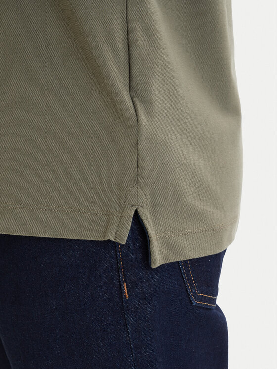 Aeronautica Militare Aeronautica Militare Polo majica 261PO1908UP00191 Zelena Slim Fit