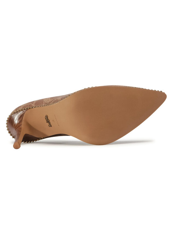 Coach Coach High Heels Waverly Sig Pump G4374 Braun